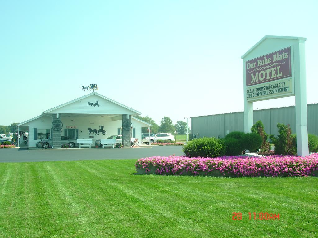 Der Ruhe Blatz Motel Shipshewana Exterior foto