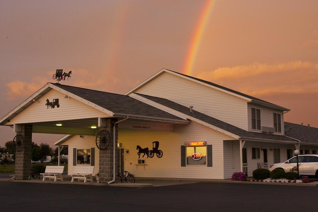 Der Ruhe Blatz Motel Shipshewana Exterior foto